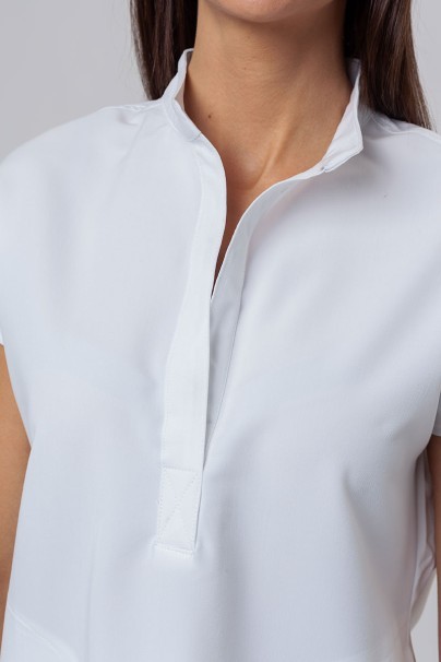 Women's Uniforms World 518GTK™ Avant scrub top white-3