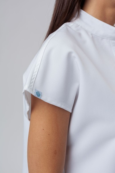 Women's Uniforms World 518GTK™ Avant On-Shift scrub top white-3