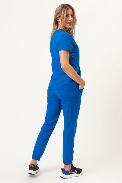 Women's Dickies EDS NXT V-neck scrub top royal blue-6