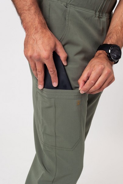 Men's Maevn Matrix Pro jogger scrub trousers olive-3
