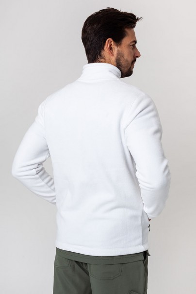 Men’s Malifni shift fleece top (GRS) white-3