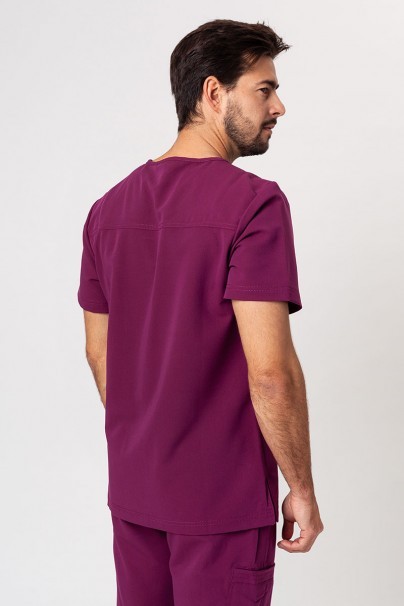 Men’s Maevn Matrix Pro scrub top wine-2