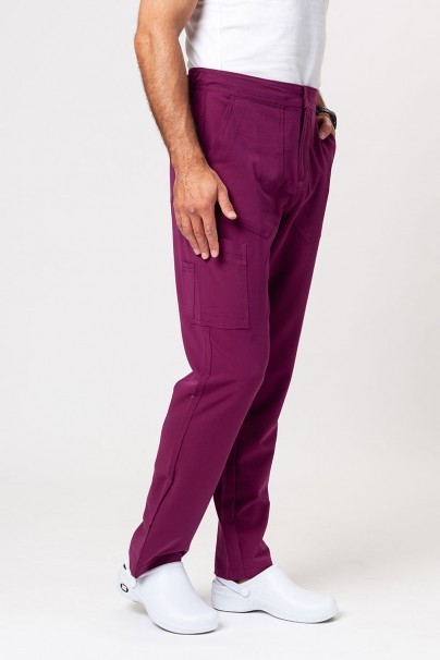 Men’s Maevn Matrix Pro scrubs set wine-6