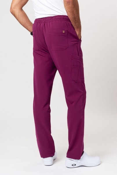 Men's Maevn Matrix Pro scrub trousers wine-1