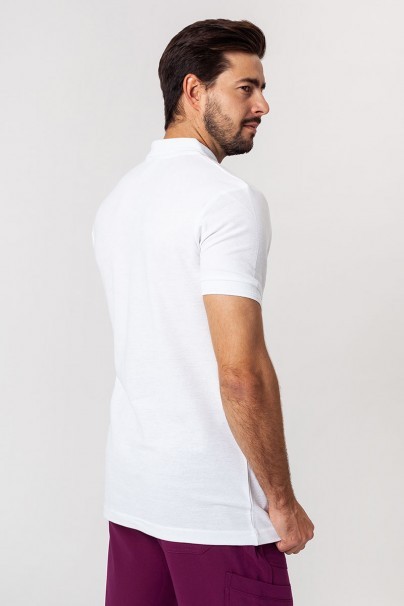 Men’s Malifni Pique polo shirt white-2