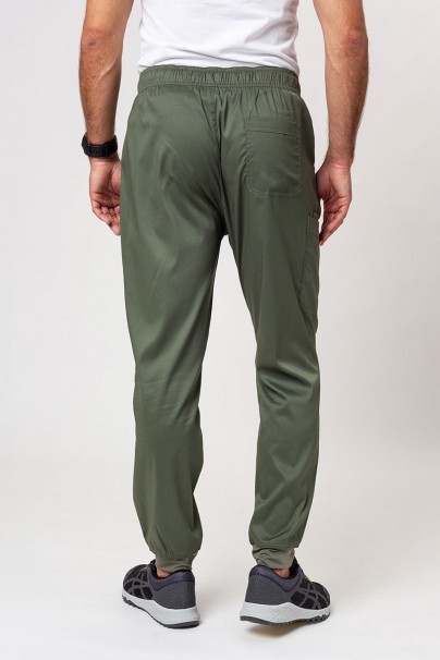 Men's Maevn Matrix scrub jogger trousers olive-1