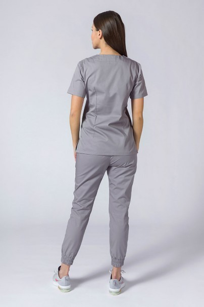 Women's Sunrise Uniforms Easy jogger scrub trousers pewter-3