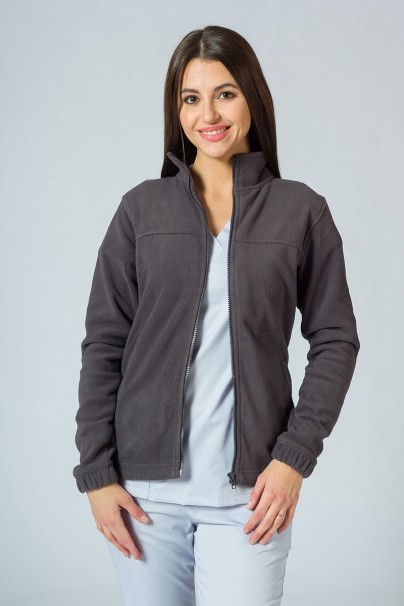 Women’s Malfini Fleece top steel gray-2