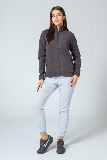 Women’s Malfini Fleece top steel gray-4