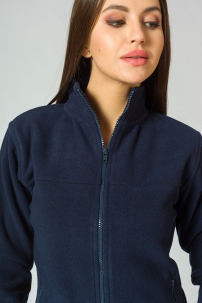 Women’s Malfini Fleece top navy blue-2