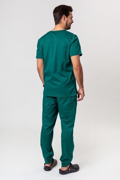 Men's Maevn Matrix scrub jogger trousers hunter green-3