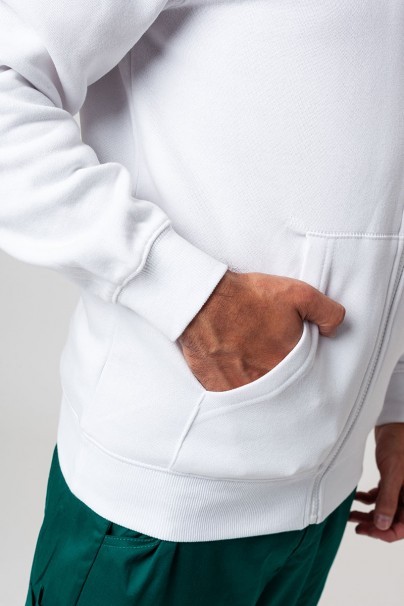 Men’s Malifni Trendy Zipper hoodie white-5