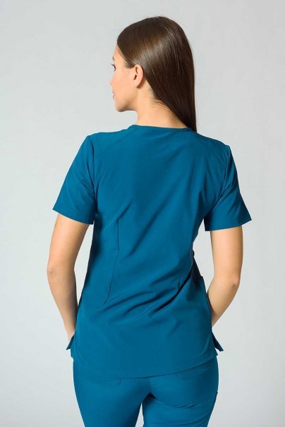 Women’s Maevn Matrix Impulse Classic scrub top caribbean blue-2