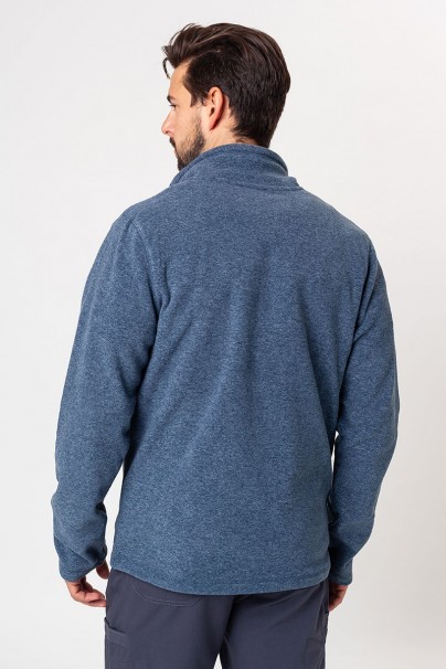 Men’s Malifni shift fleece top (GRS) dark denim melange-3