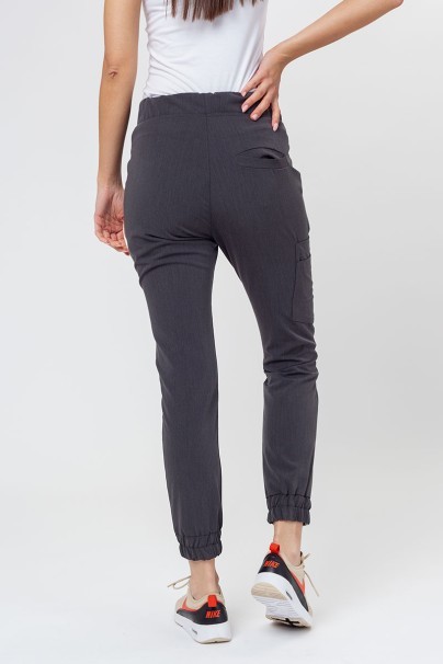 Women's Sunrise Uniforms Premium Chill jogger scrub trousers heather grey-1