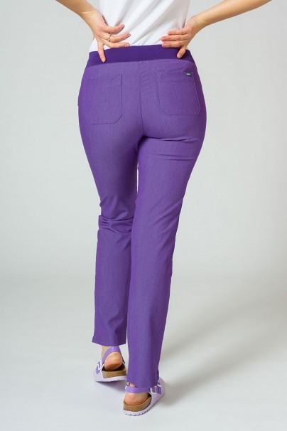Women’s Adar Uniforms Leg Yoga scrub trousers eggplant-2
