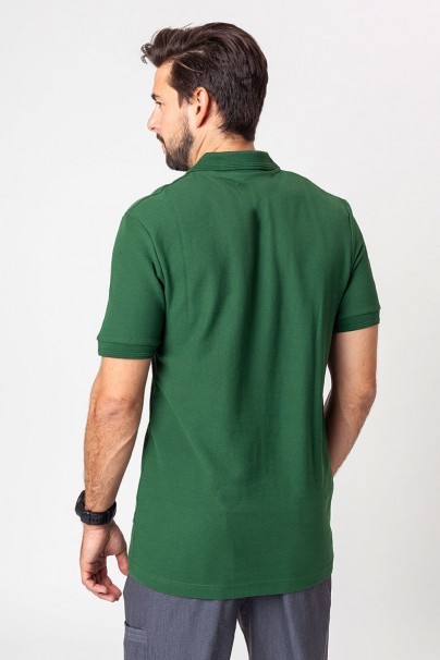 Men’s Malifni Pique polo shirt bottle green-2