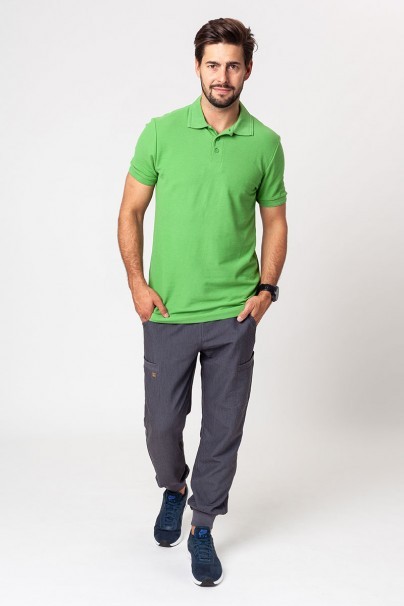 Men’s Malifni Pique polo shirt apple green-3