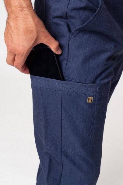 Men's Maevn Matrix Pro jogger scrub trousers heather navy-3