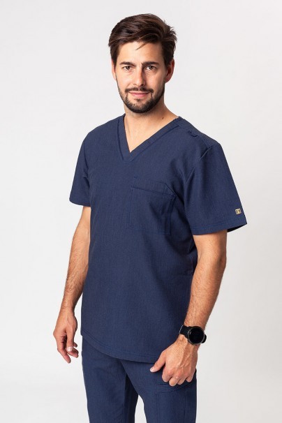 Men’s Maevn Matrix Pro scrubs set heather navy-2