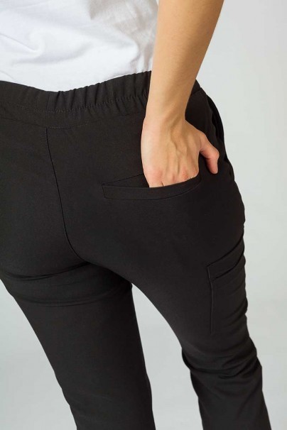 Women's Sunrise Uniforms Premium Chill jogger scrub trousers black-4
