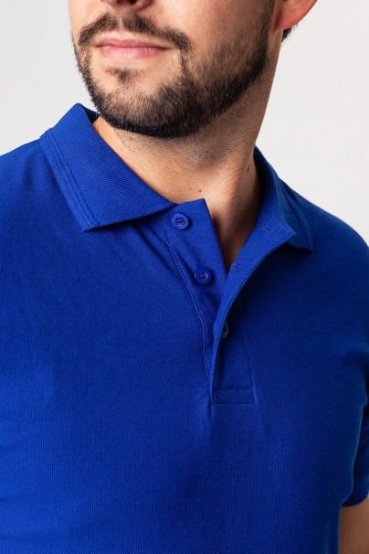 Men’s Malifni Pique polo shirt royal blue-3