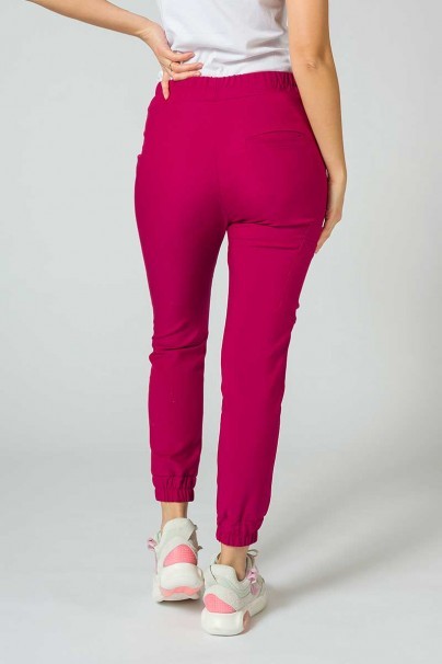 Women's Sunrise Uniforms Premium Chill jogger scrub trousers plum-3