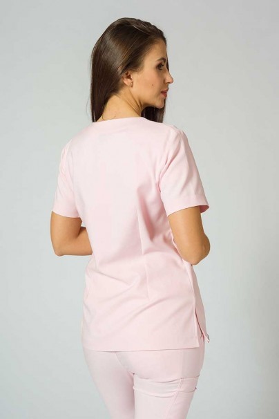 Women’s Sunrise Uniforms Premium Joy scrubs top blush pink-2