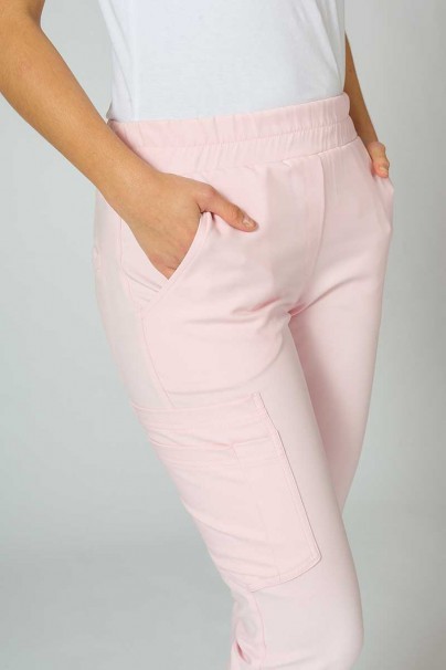 Women's Sunrise Uniforms Premium Chill jogger scrub trousers blush pink-5