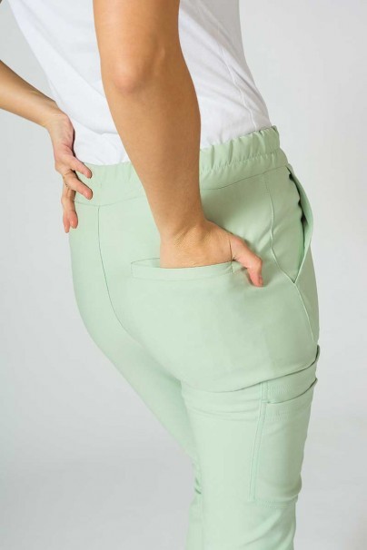 Women's Sunrise Uniforms Premium Chill jogger scrub trousers pistachio-5