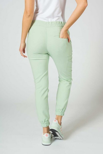 Women's Sunrise Uniforms Premium Chill jogger scrub trousers pistachio-2