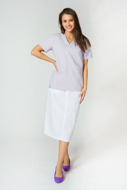 Women's Adar Uniforms Mid-Calf scrub skirt with pockets-1
