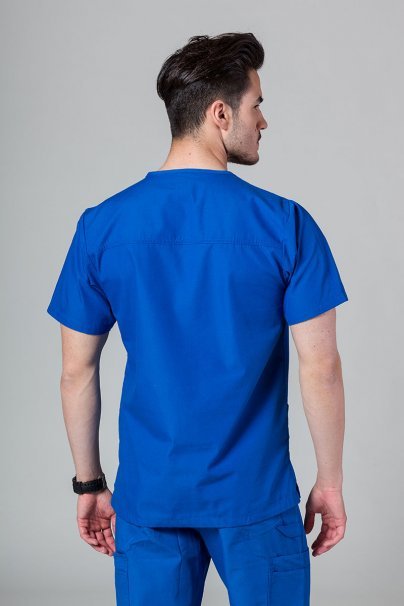 Men's Maevn Red Panda scrubs set royal blue-3