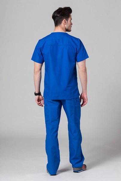 Men's Maevn Red Panda scrubs set royal blue-2