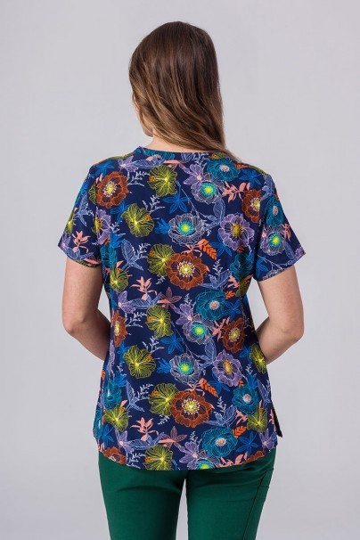 Women’s Maevn Prints scrub top Dawn Garden-3