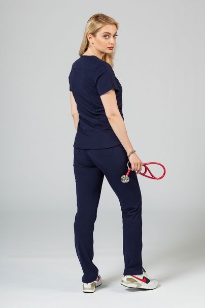 Women’s Adar Uniforms Leg Yoga scrub trousers navy-8