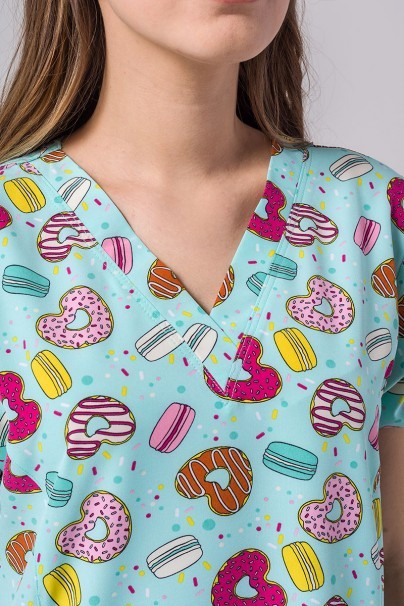 Women’s Maevn Prints scrub top Sweet Goodness-4