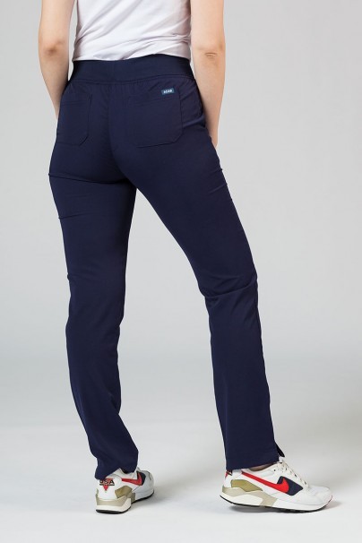 Women’s Adar Uniforms Leg Yoga scrub trousers navy-4