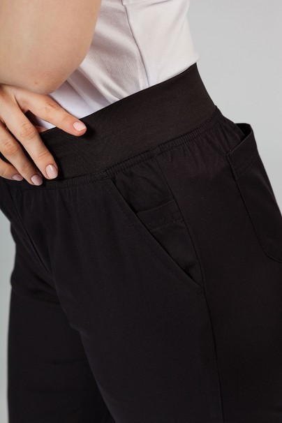 Women’s Adar Uniforms Leg Yoga scrub trousers black-5