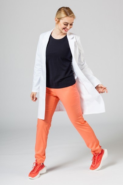 Women’s Adar Uniforms Tab-Waist lab coat (elastic) -3
