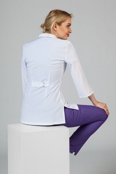 Women’s Maevn Smart Classic 3/4 sleeve lab coat (elastic) -1