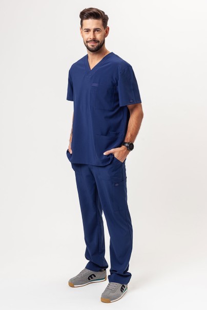 Men's Dickies EDS Essentials V-neck scrub top navy-5