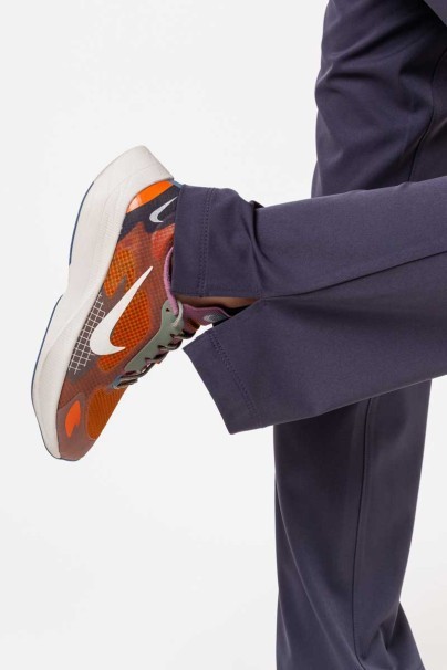 Women's Healing Hands Rebecca Flare scrub trousers pewter-8