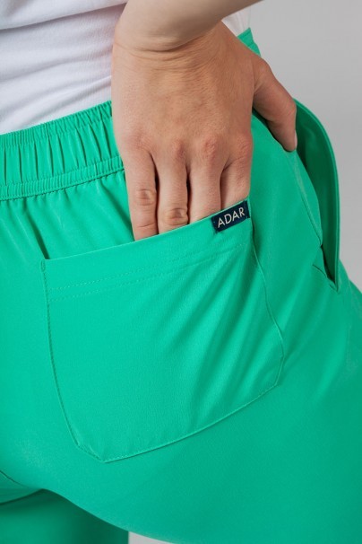 Women’s Adar Uniforms Skinny Leg Cargo scrub trousers sea glass-8
