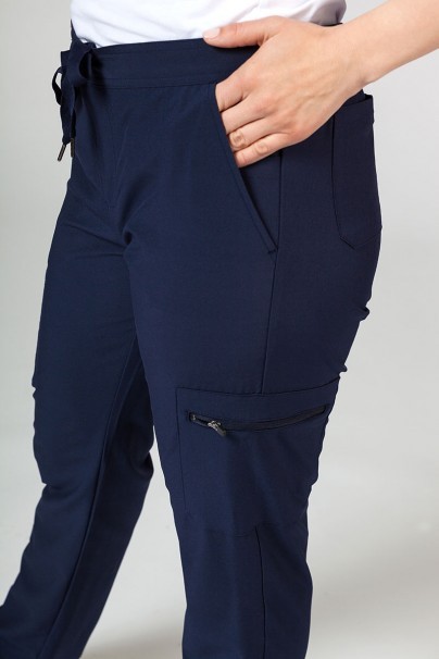 Women’s Adar Uniforms Skinny Leg Cargo scrub trousers navy-6