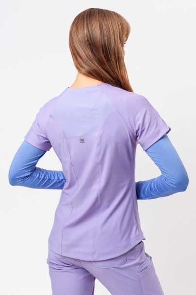 Women's Maevn Embrace Luna scrub top lavender-3