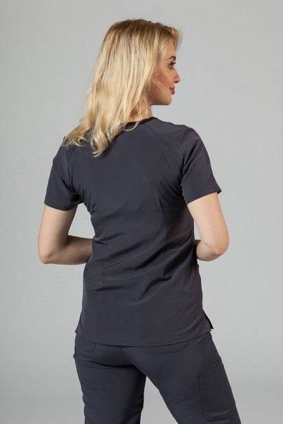 Women's Maevn Matrix Impulse Stylish scrubs set pewter-3