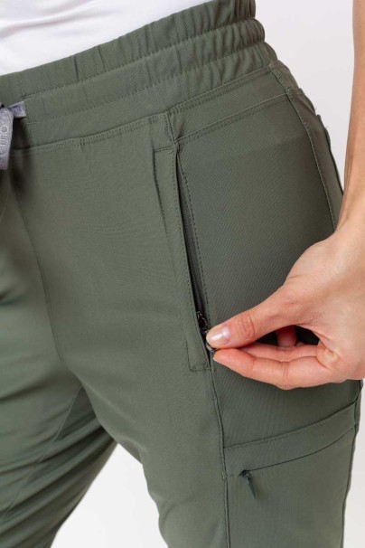 Women's Maevn Embrace Nora scrub trousers olive-4