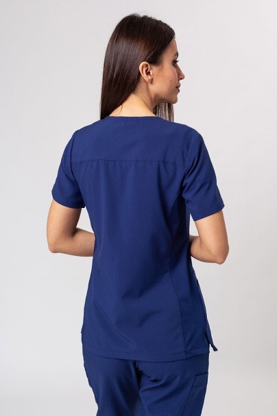 Women’s Maevn Momentum Asymetric scrub top navy-1