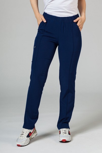 Women's Maevn Matrix Impulse Stylish scrubs set navy-7